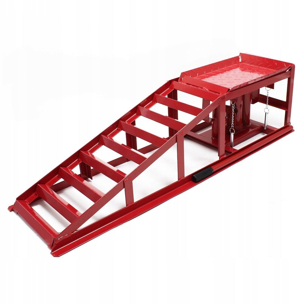 OVERRUN CAR RAMP DRIVEWAY LIFT HYDR 4T SET SOLID MASSIVE Brand AppTech