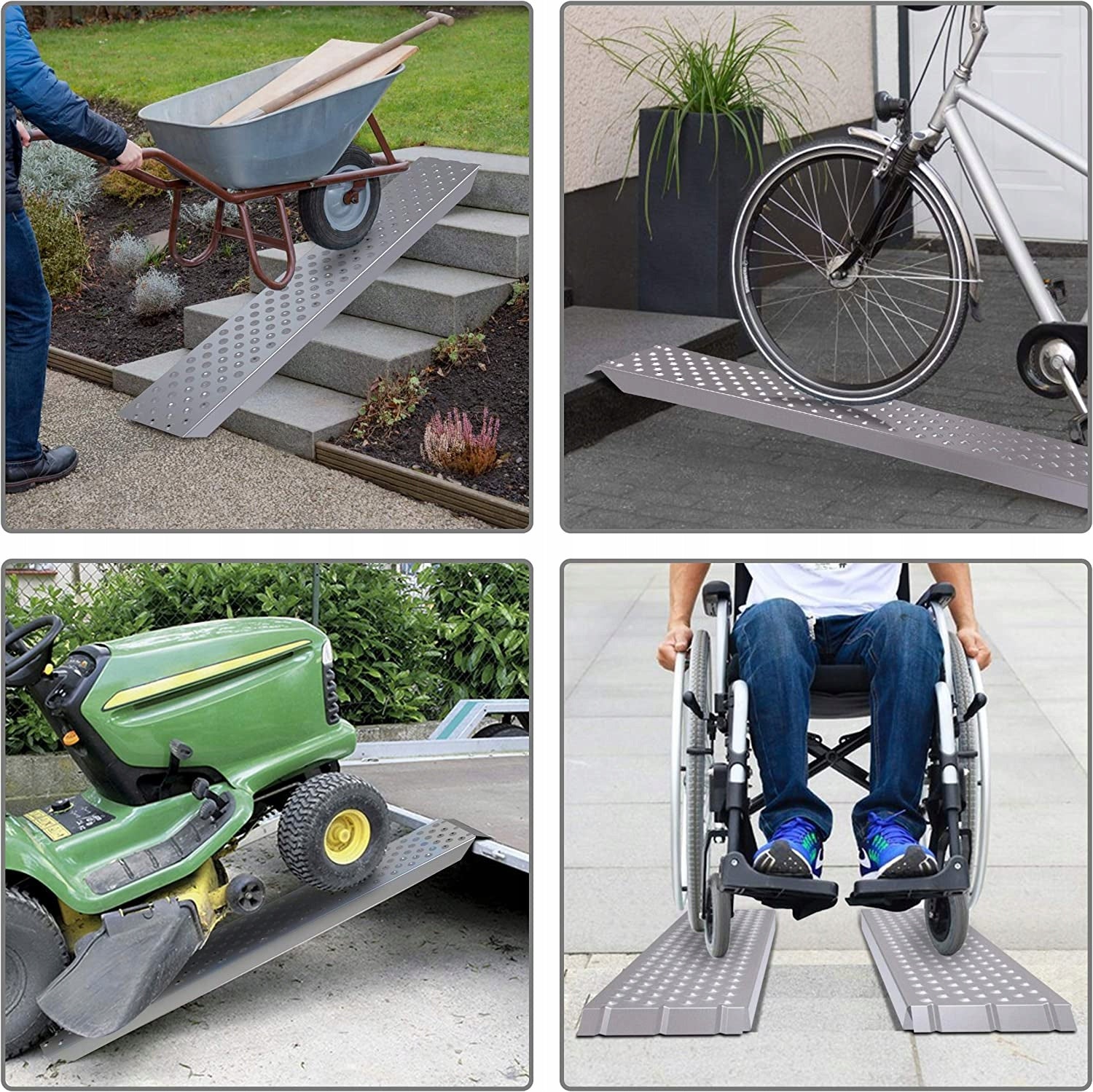 OVERRUN RAMP OVERRUN FOR MOTORCYCLES UP TO 400kg x2 Product weight with unit packaging 10 kg