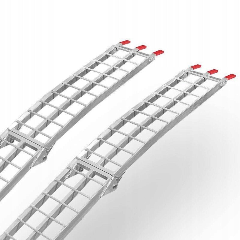 OVERRUN RAMPS 1X SET OF 2 ALUMINIUM FOLDING RAMPS 680 KG Brand 1X