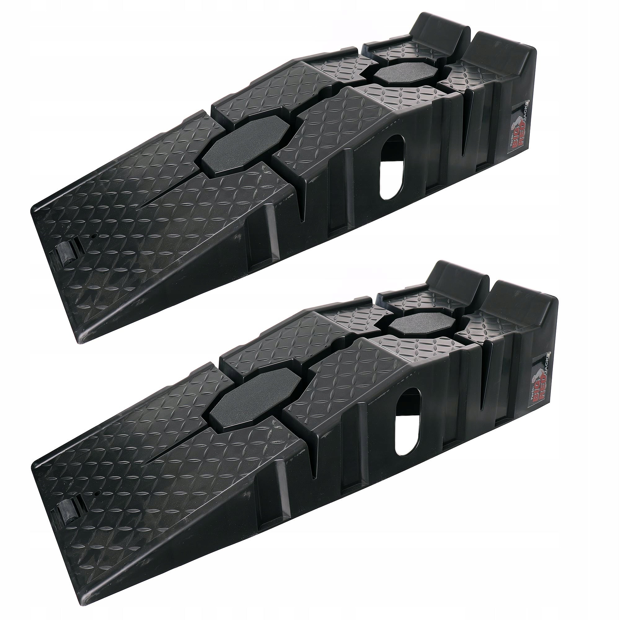 OVERRUN RAMPS 2 PCS LIFTING CAPACITY UP TO 3T HEIGHT 17CM NON-SLIP STOP