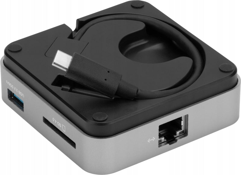 OWC Travel Dock E 6-Port 100W- Space Gray (ethernet) Manufacturer OWC