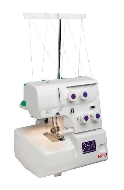 OWERLOK ELNA 264D with mere + SUPER FREEBIES Manufacturer code 264D