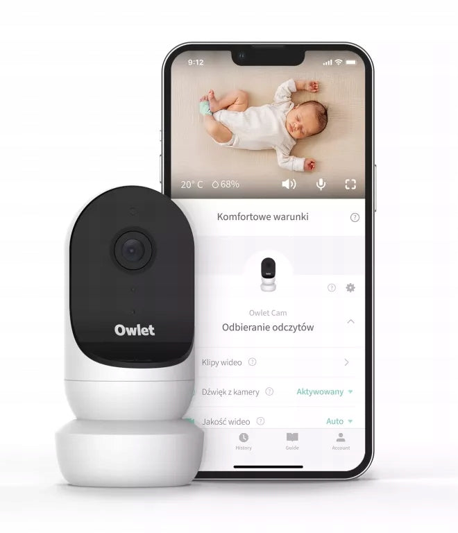 OWLET CAM 2 BABY MONITOR WITH CAMERA 850028962787