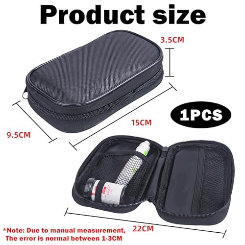 OXFORD MEDICAL GLUCOSE METER BAG FOR DIABETICS TRAVEL gift home Brand no brand