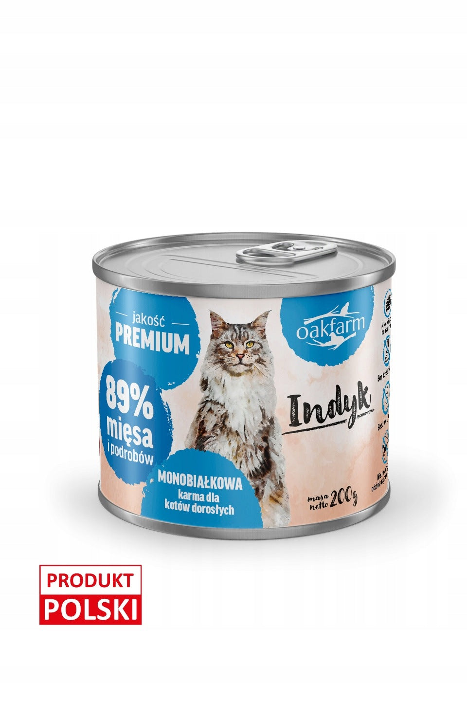 Oakfarm wet food turkey 0,2 kg