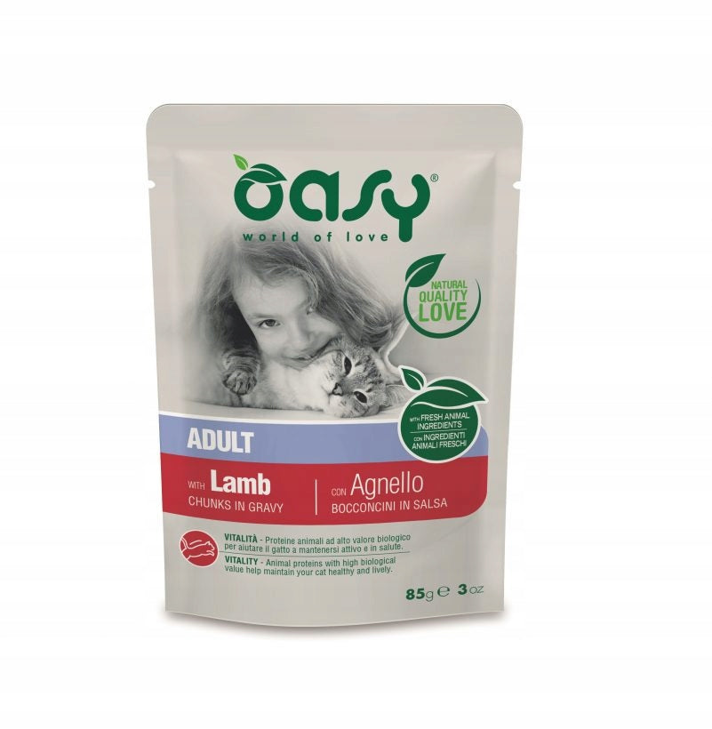 Oasy LifeStage adult lamb 85g