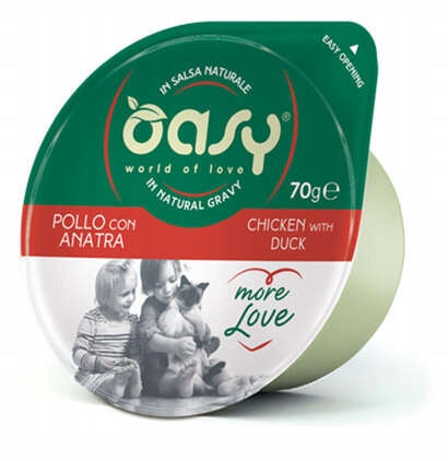 Oasy More Love Chicken with Duck 70g