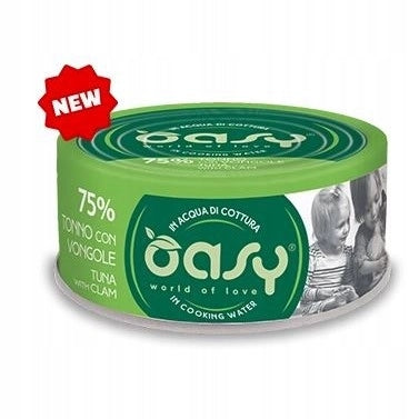 Oasy More Love Tuna with Clams 70g can