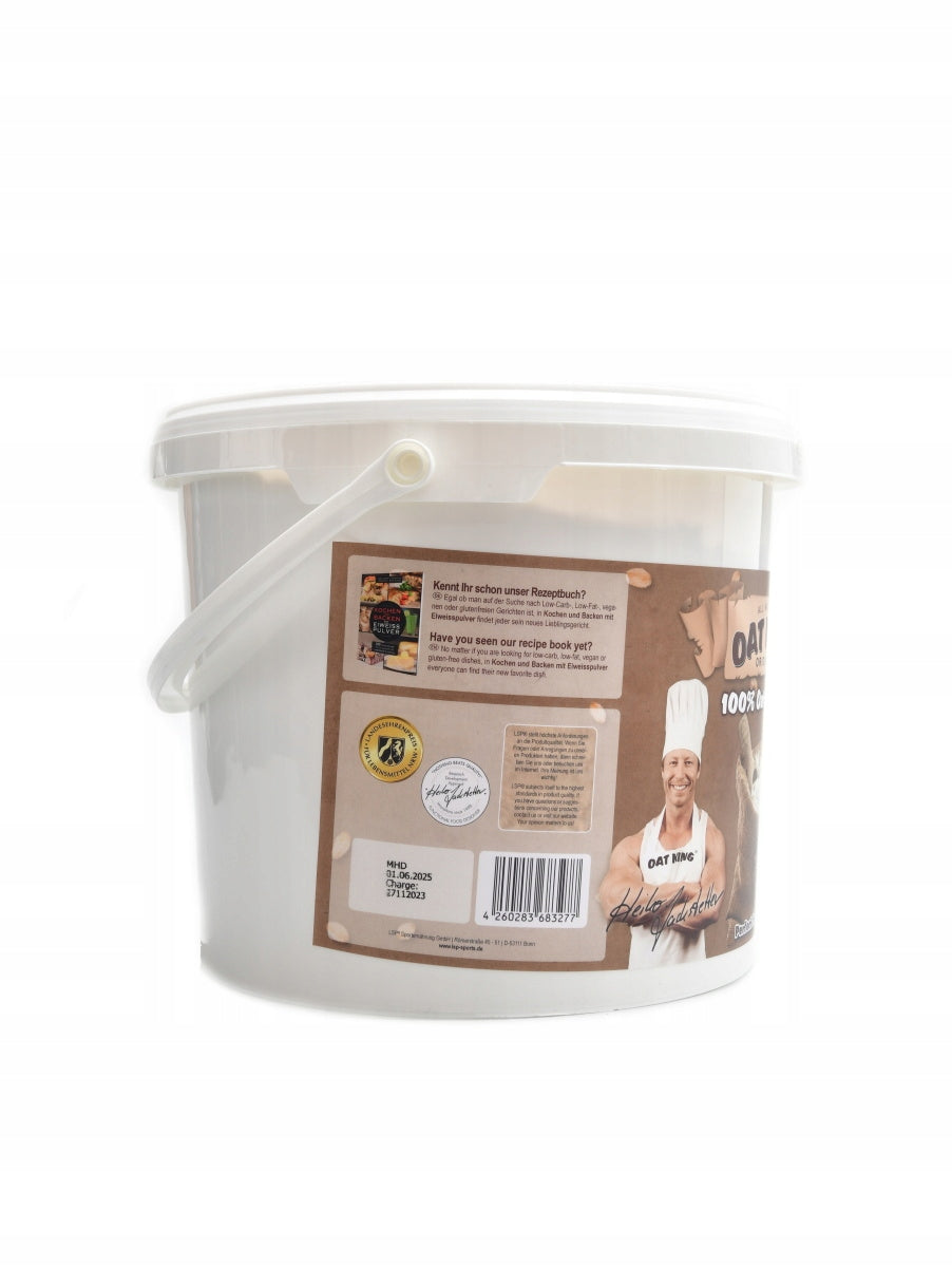 Oat king pulver 100% jemně drcený celozrnný oves Expiration date at least six months from the date of purchase