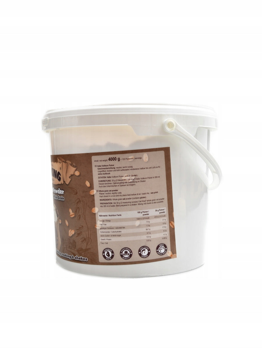 Oat king pulver 100% jemně drcený celozrnný oves Packaging status original