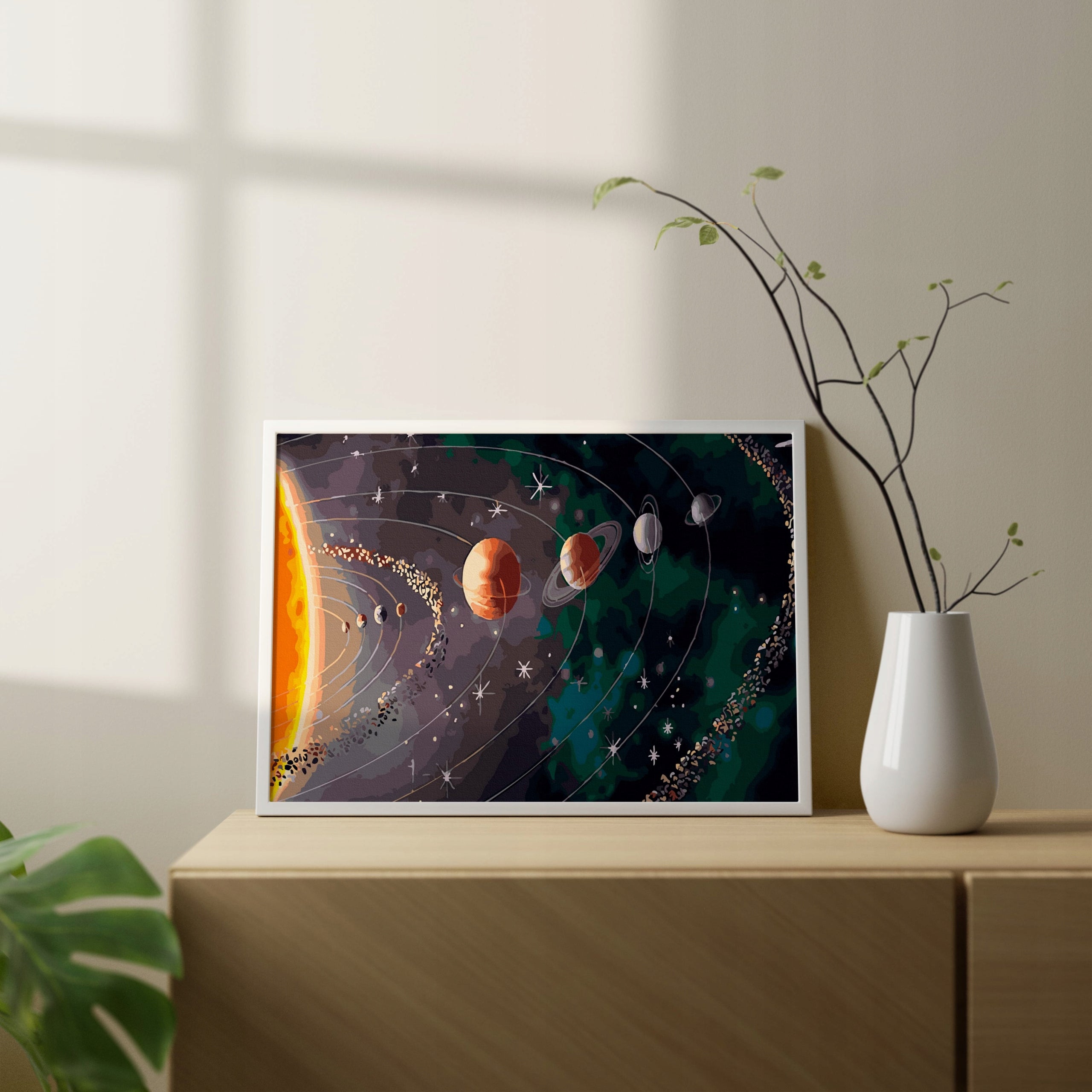 Malen nach Zahlen Raumfahrt Oh Art!, 40x50 cm