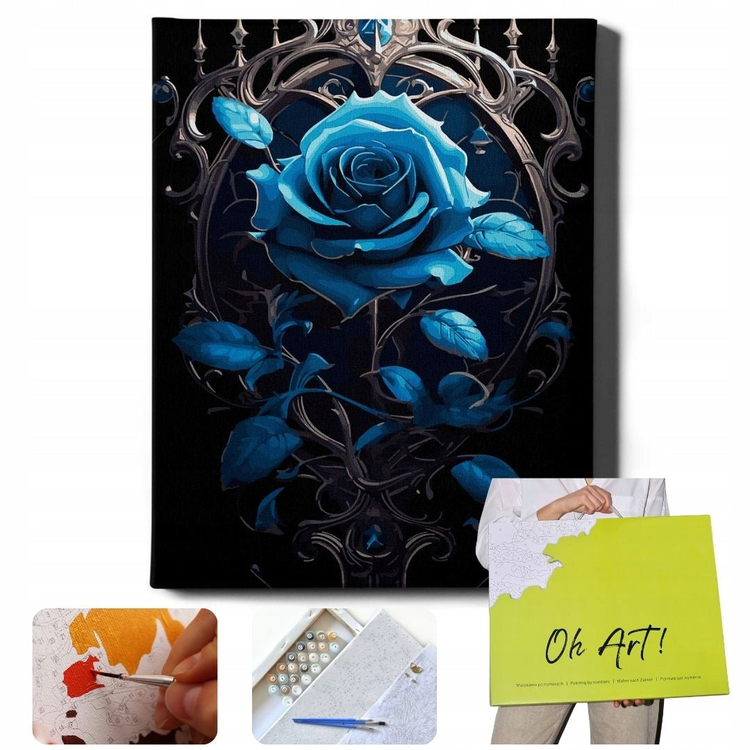 Malen nach Zahlen Oh Art Blumenstrauß aus dem Garten