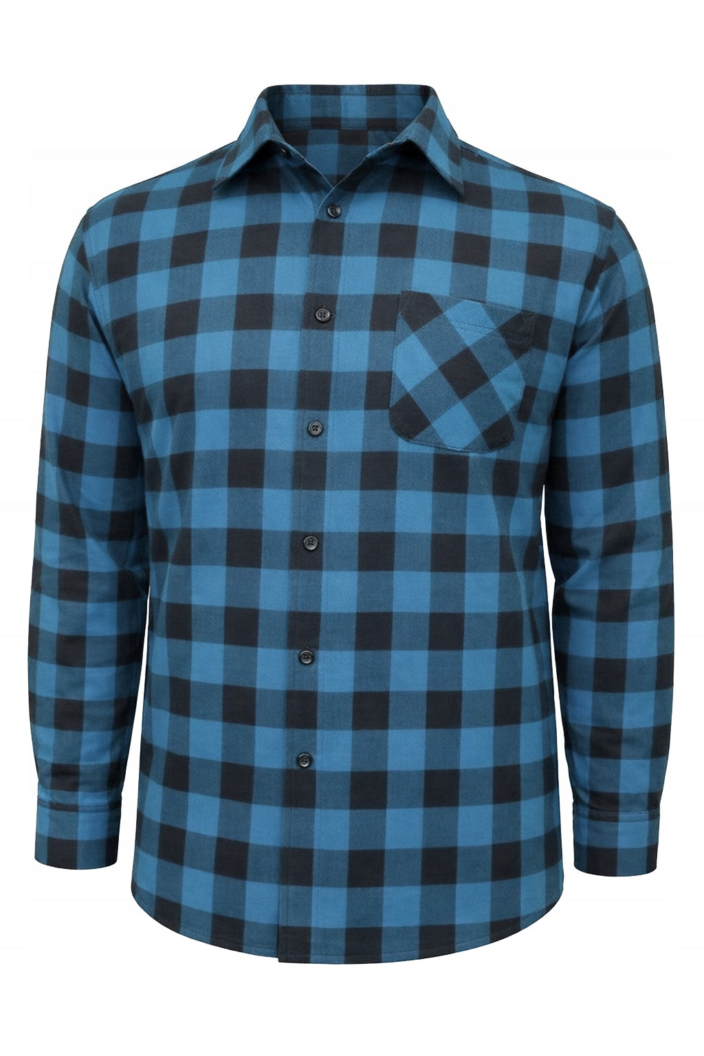 Occupational Health & Safety FLANNEL SHIRT Men's COTTON 100% Marine GRATING For Work Packaging status original