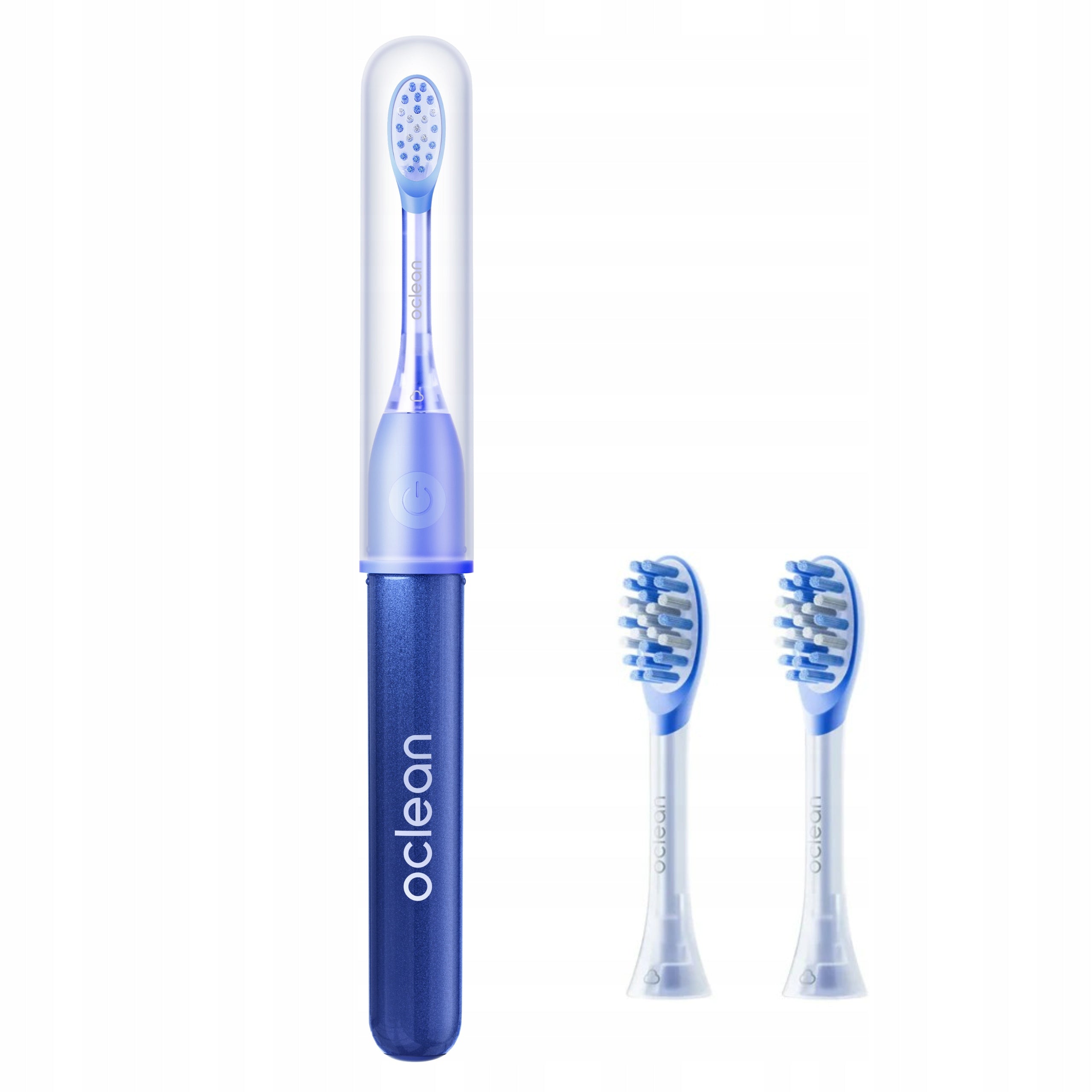 Oclean Ease Blue Electric Toothbrush Included with 2 Pack Tips Packaging status original