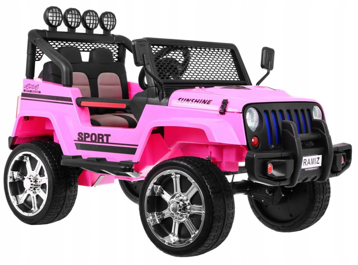 Off-road Car Raptor Drifter Pink Remote Control Drive 4x4 Storage Free Batteries included yes