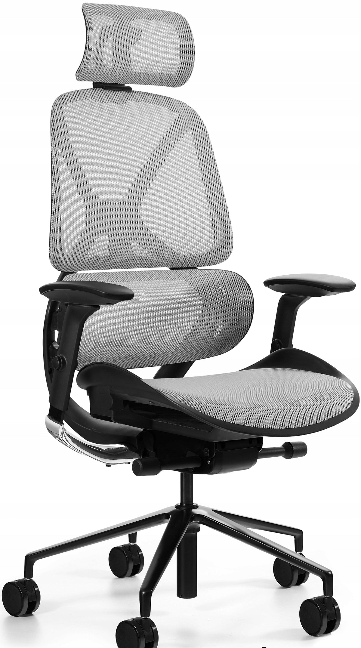 Office Chair AREO X Grey Black X Swivel Mesh Ergonomic Chair Packaging status original