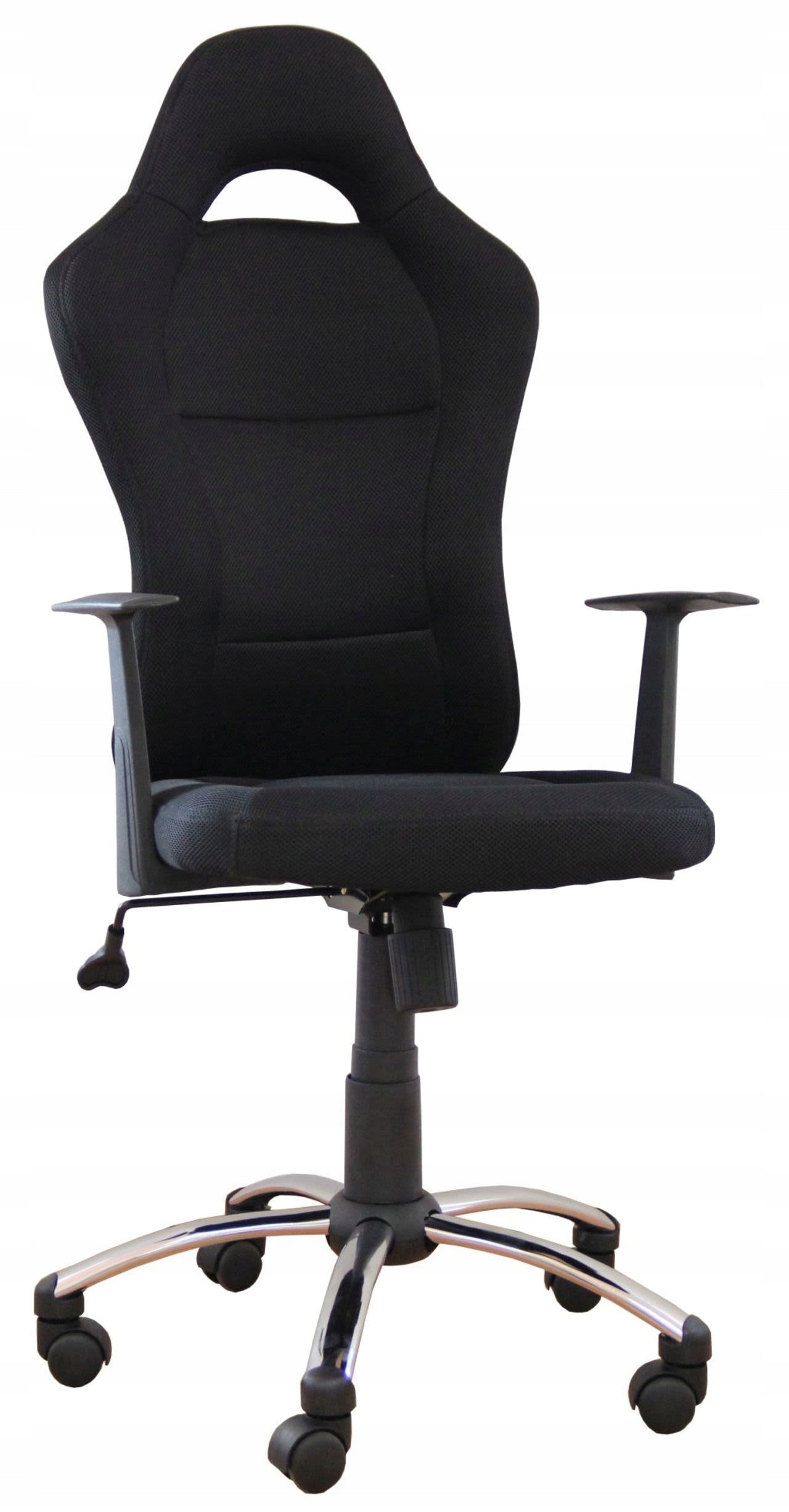 Office Chair Black Swivel for Office Study Adjustable Furnitex