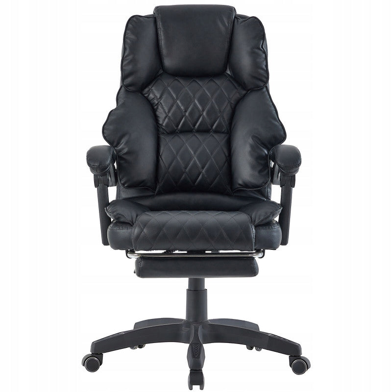 Office Chair Chef Swivel Footrest Work Desk Black Manufacturer code 819-3 Czarny