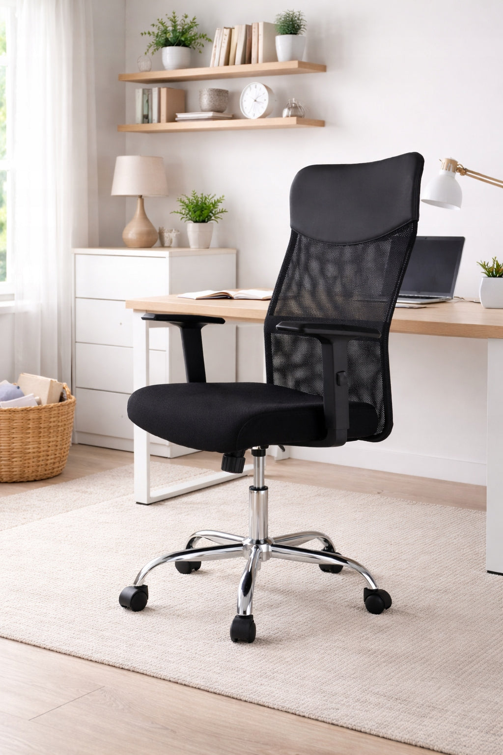 Office Chair Ergonomic Black Swivel Adjustable Office Chair Manufacturer code 3205193