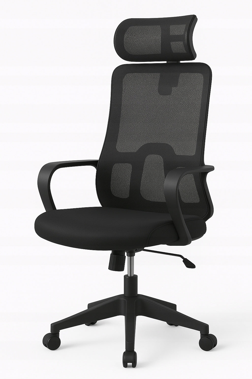 Office Chair Ergonomic Black Swivel Material Office Chair Manufacturer code Fotel Biurowy Ergonomiczny Czarny Obrotowy
