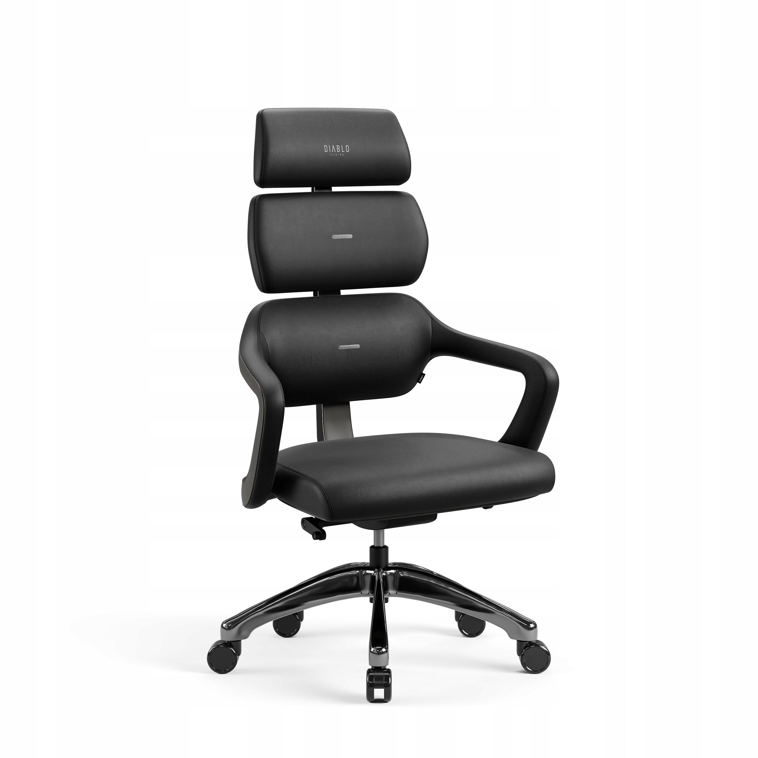 Office Chair Ergonomic DIABLO V-MODULAR Black Carbon Black