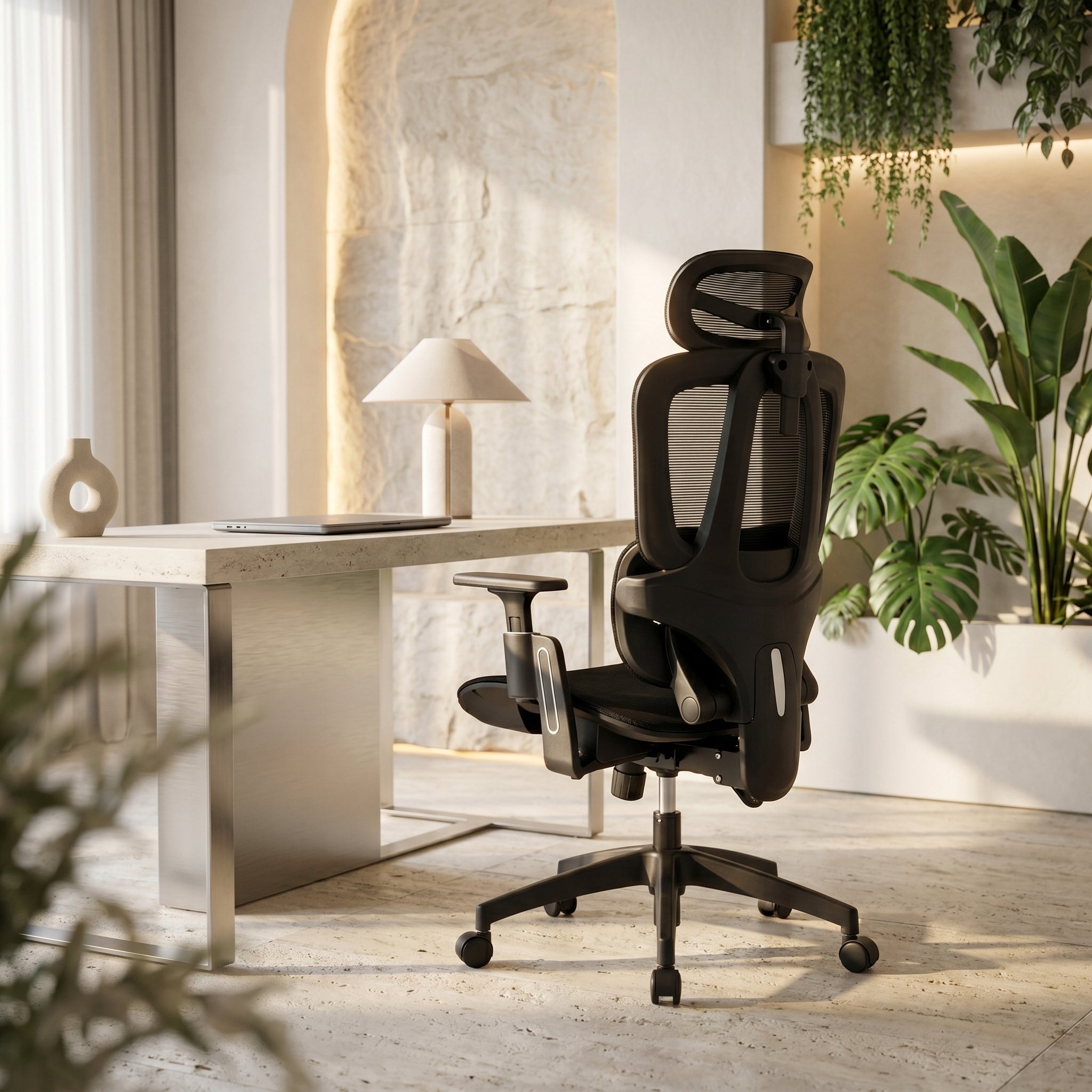 Office Chair Ergonomic Mesh Office Chair Swivel Adjustable Packaging status original