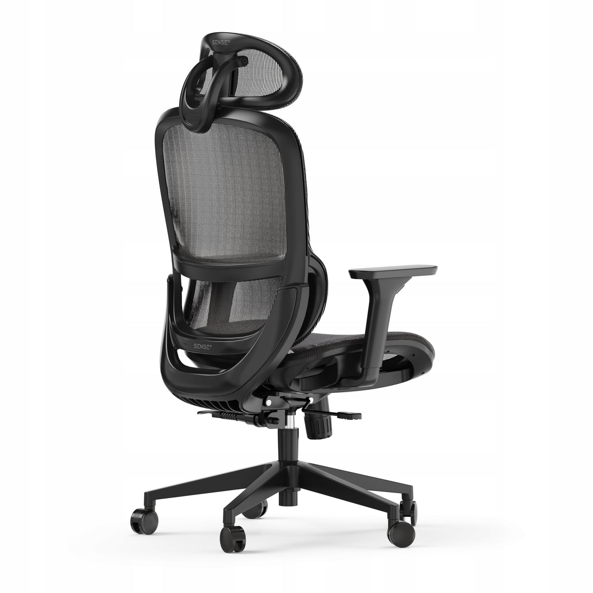 Office Chair Ergonomic Swivel Chair Material Black Sense7 Neyo EAN (GTIN) 5902659848130