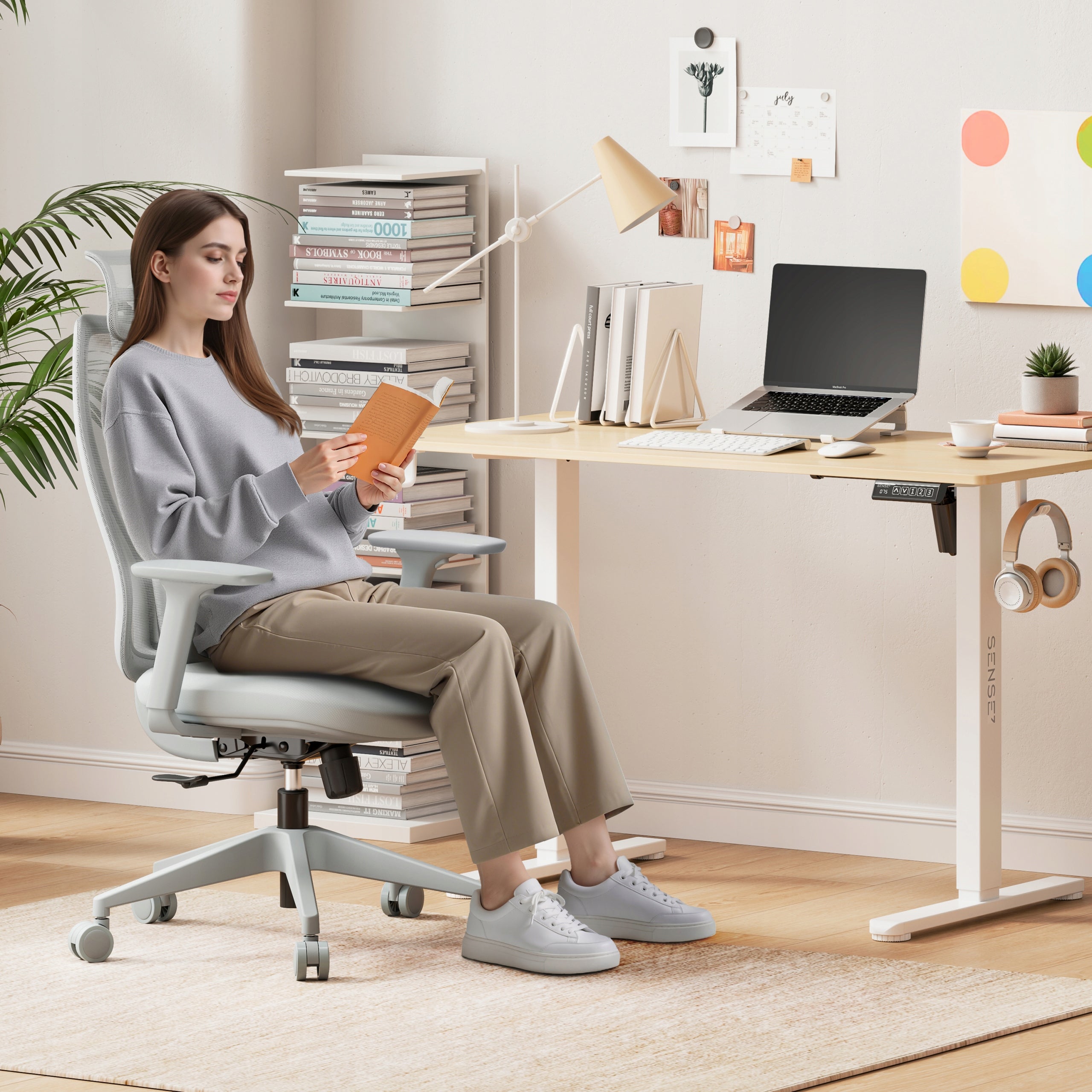 Office Chair Ergonomic Swivel Chair Material Health and Safety - Sense7 Moyo Packaging status original