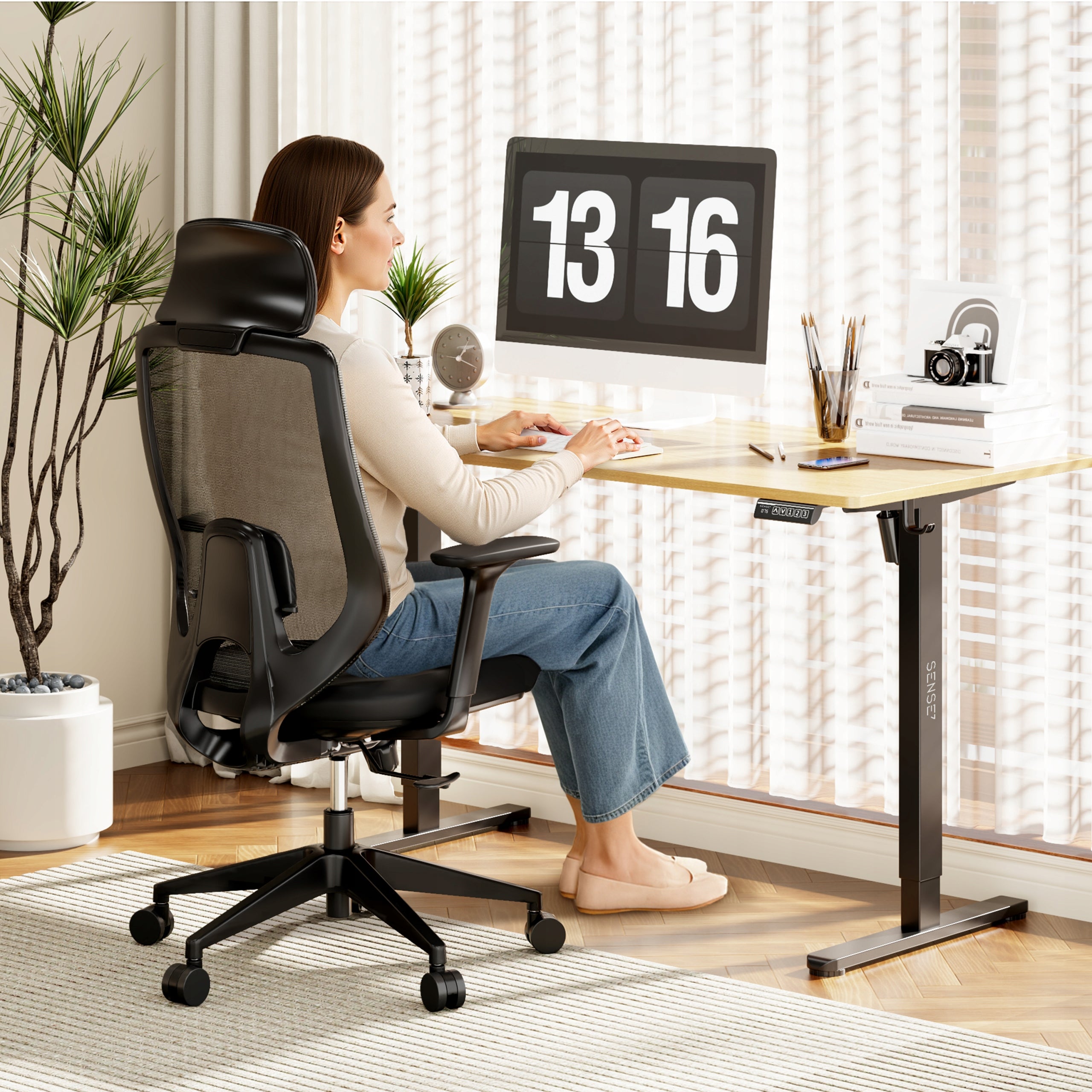 Office Chair Ergonomic Swivel Chair Material Health and Safety - Sense7 Nakai Packaging status original