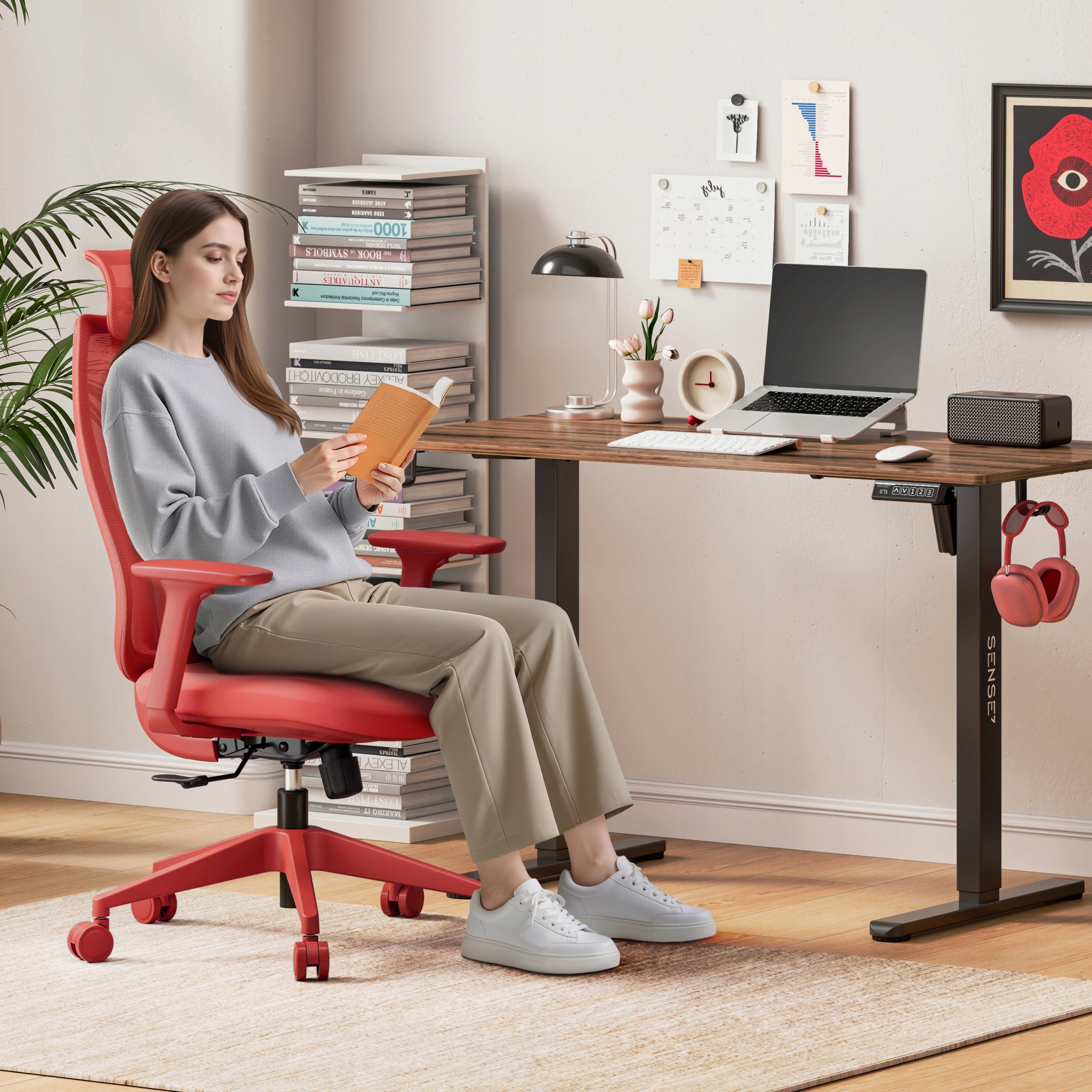 Office Chair Ergonomic Swivel Chair Office Material Sense7 Moyo Packaging status original