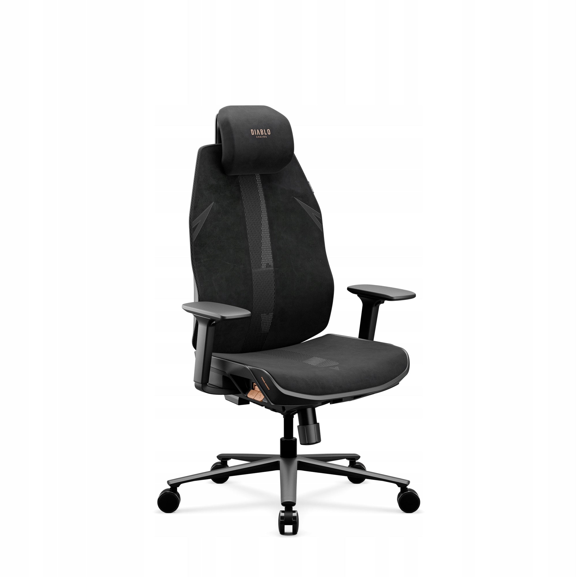 Office Chair Ergonomic Swivel DIABLO V-FLASH Ultra Black