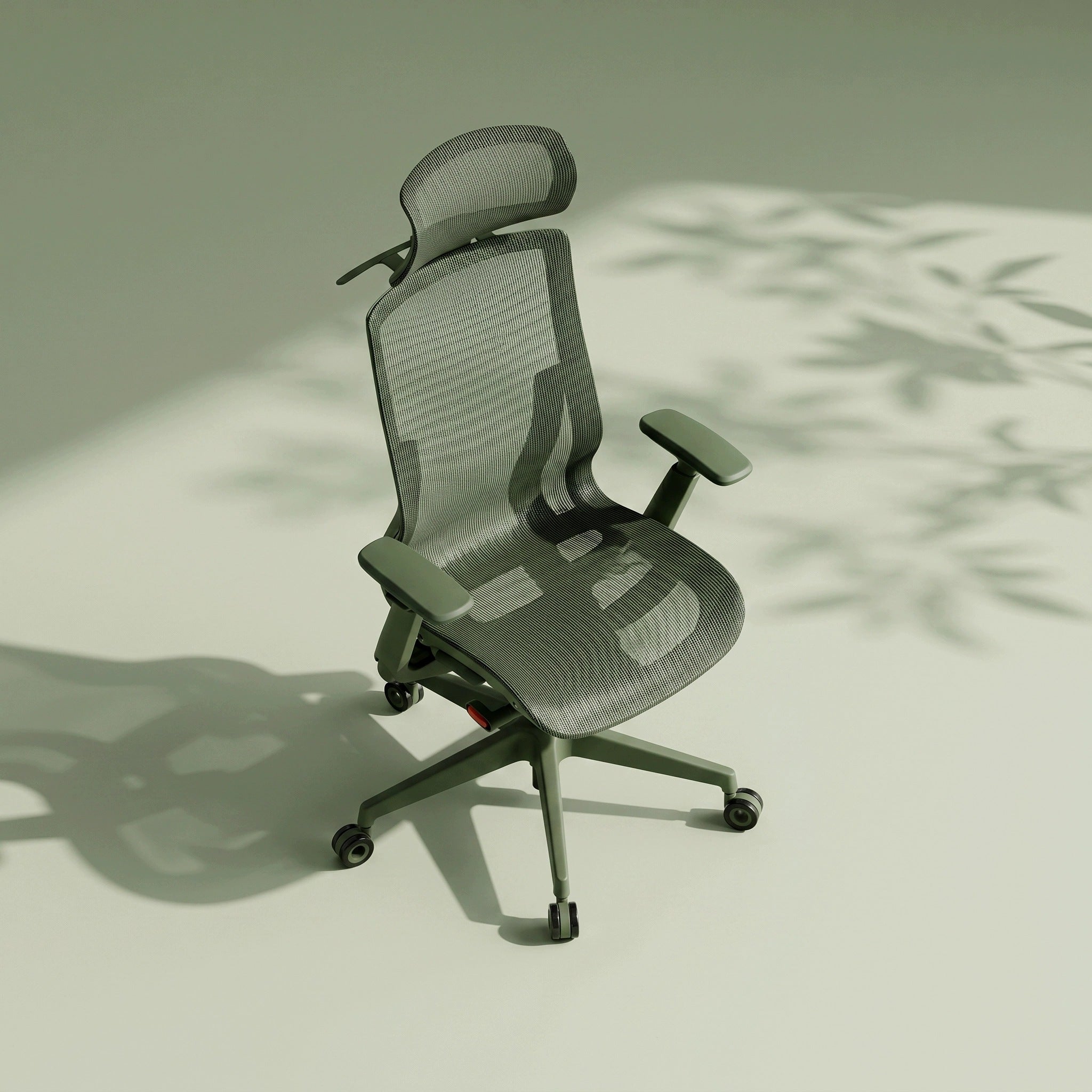 Office Chair Green Swivel Adjustable Mesh 135kg Rocking Spacetronik Manufacturer code SPC-CLOUD-06