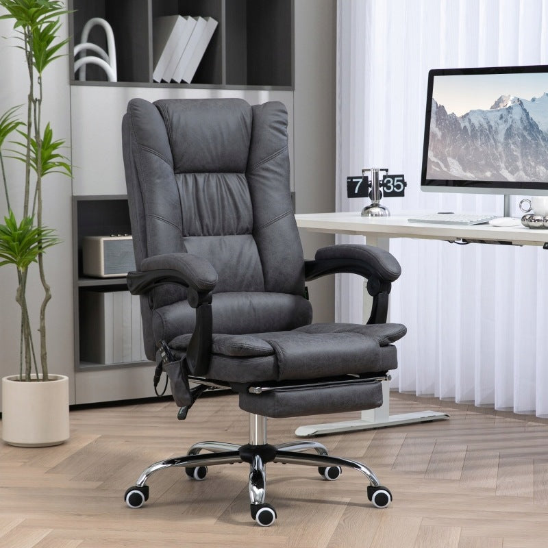 Office Chair Height Adjustable 64 x 70 x 118 cm Polyester DARK GREY Packaging status original