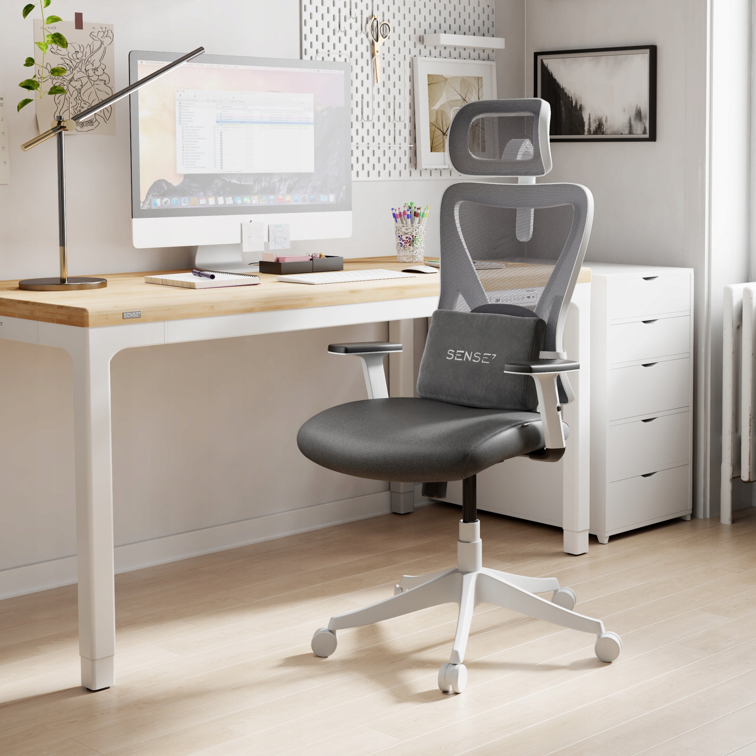 Office Chair Material Office Chair Swivel MEETS HEALTH AND SAFETY REQUIREMENT Sense7 Brand Sense7