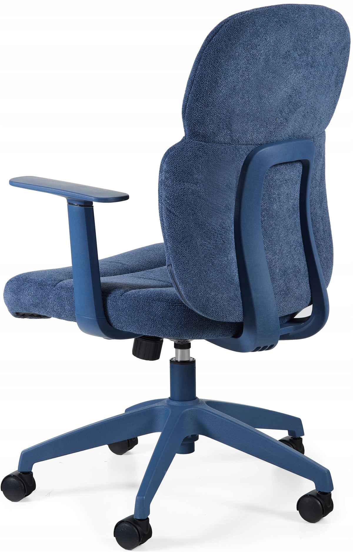 Office Chair SITARO Swivel Adjustable Blue Fabric 130 kg Packaging status original