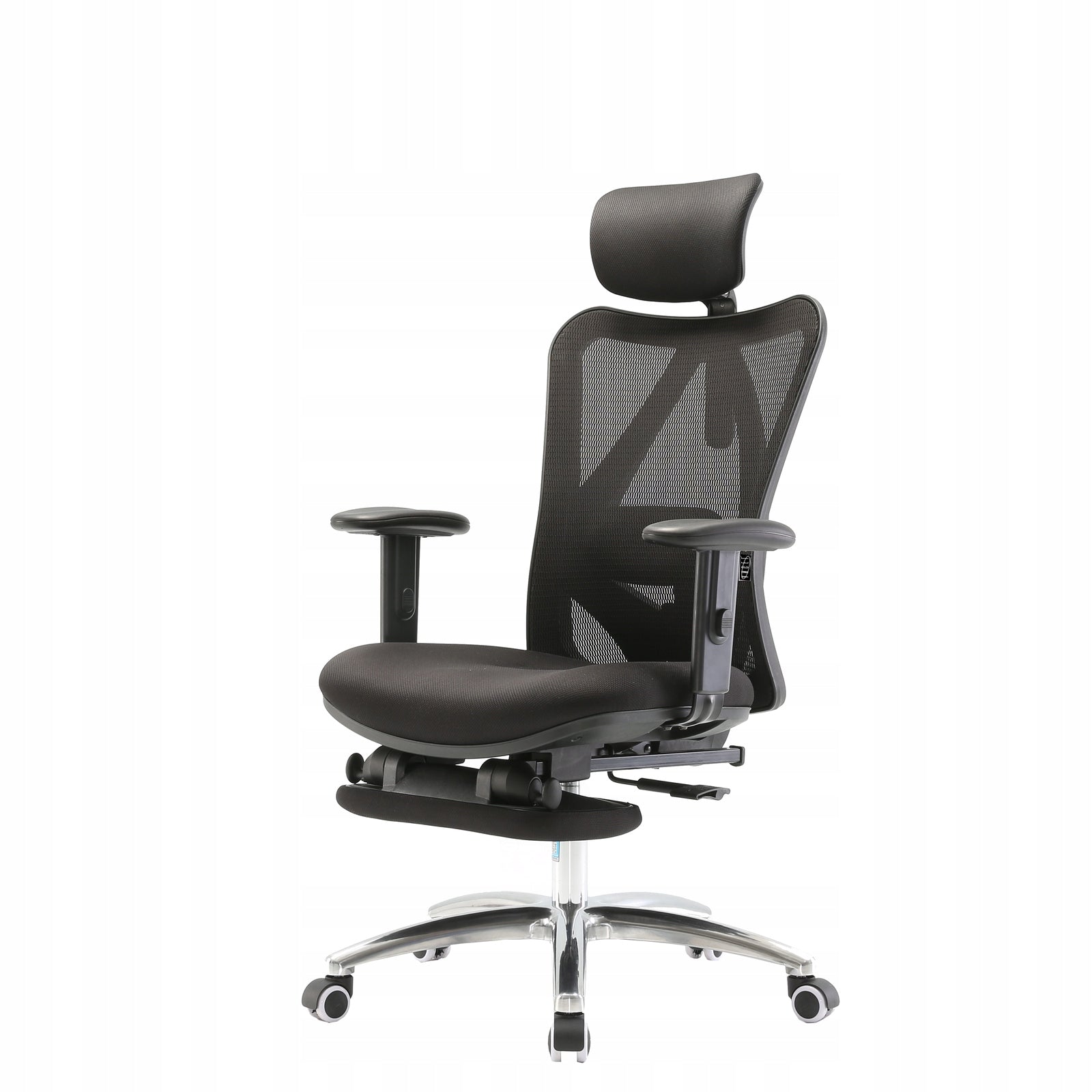 Office Chair Swivel Chair Ergonomic Black Adjustable M18F Manufacturer code Fotel biurowy ergonomiczny M18F