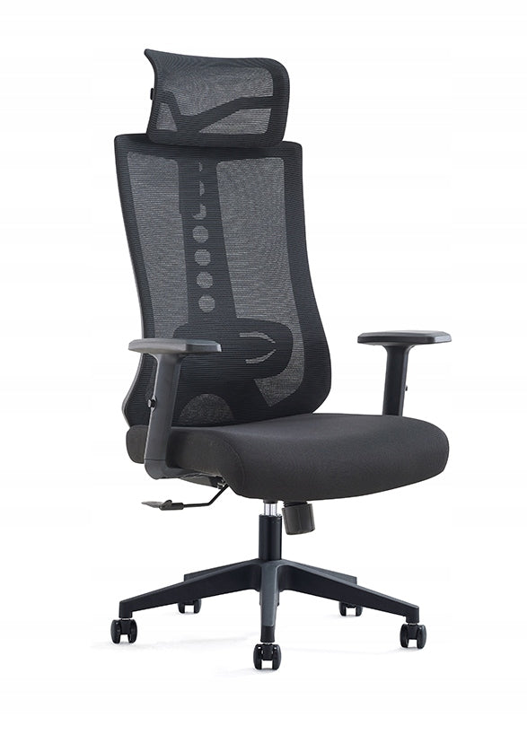 Office Chair Swivel Ergonomic Black Swivel Chair For Health and Safety Desk EAN (GTIN) 5906896591743
