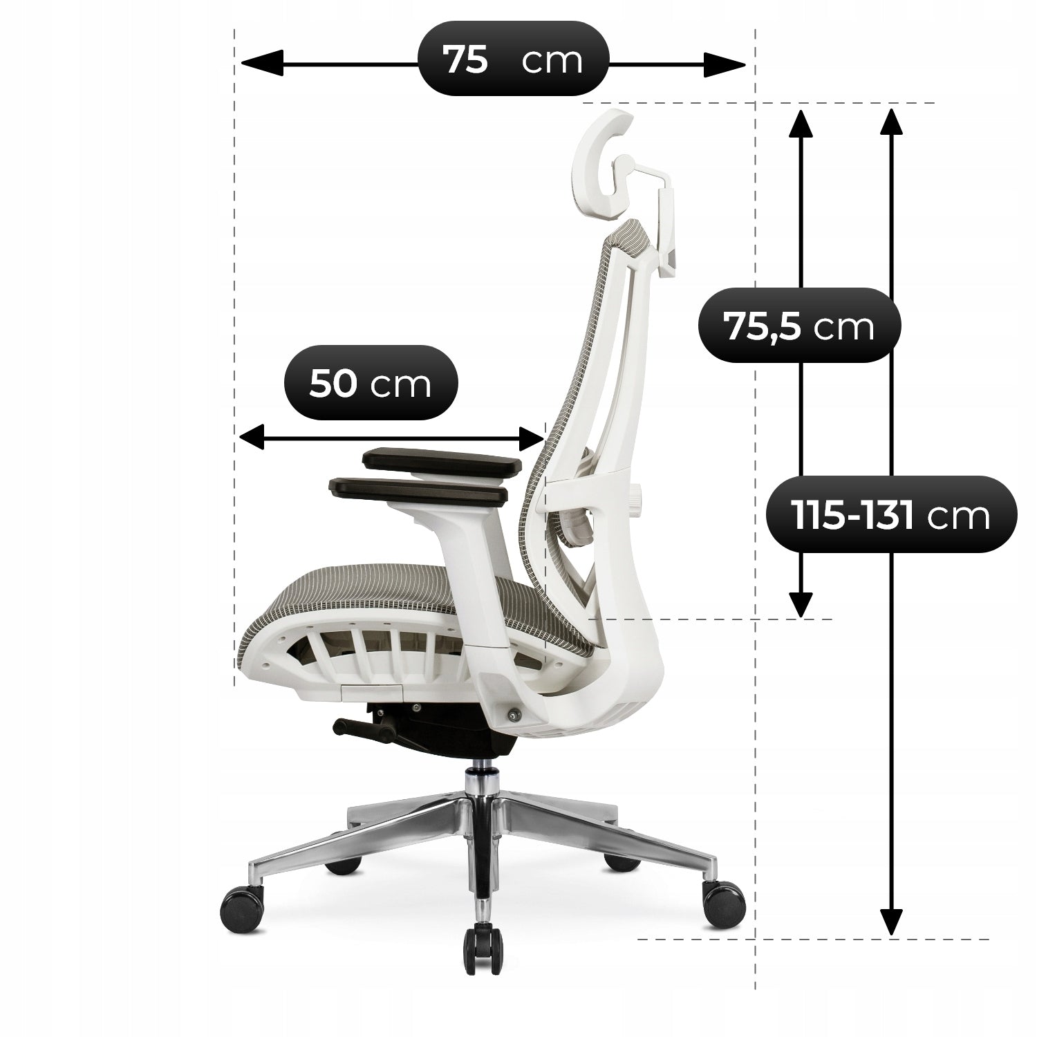Office Chair Swivel Ergonomic Computer Desk Chair Beige SKY Manufacturer code gaming prezent na święta dla chłopaka