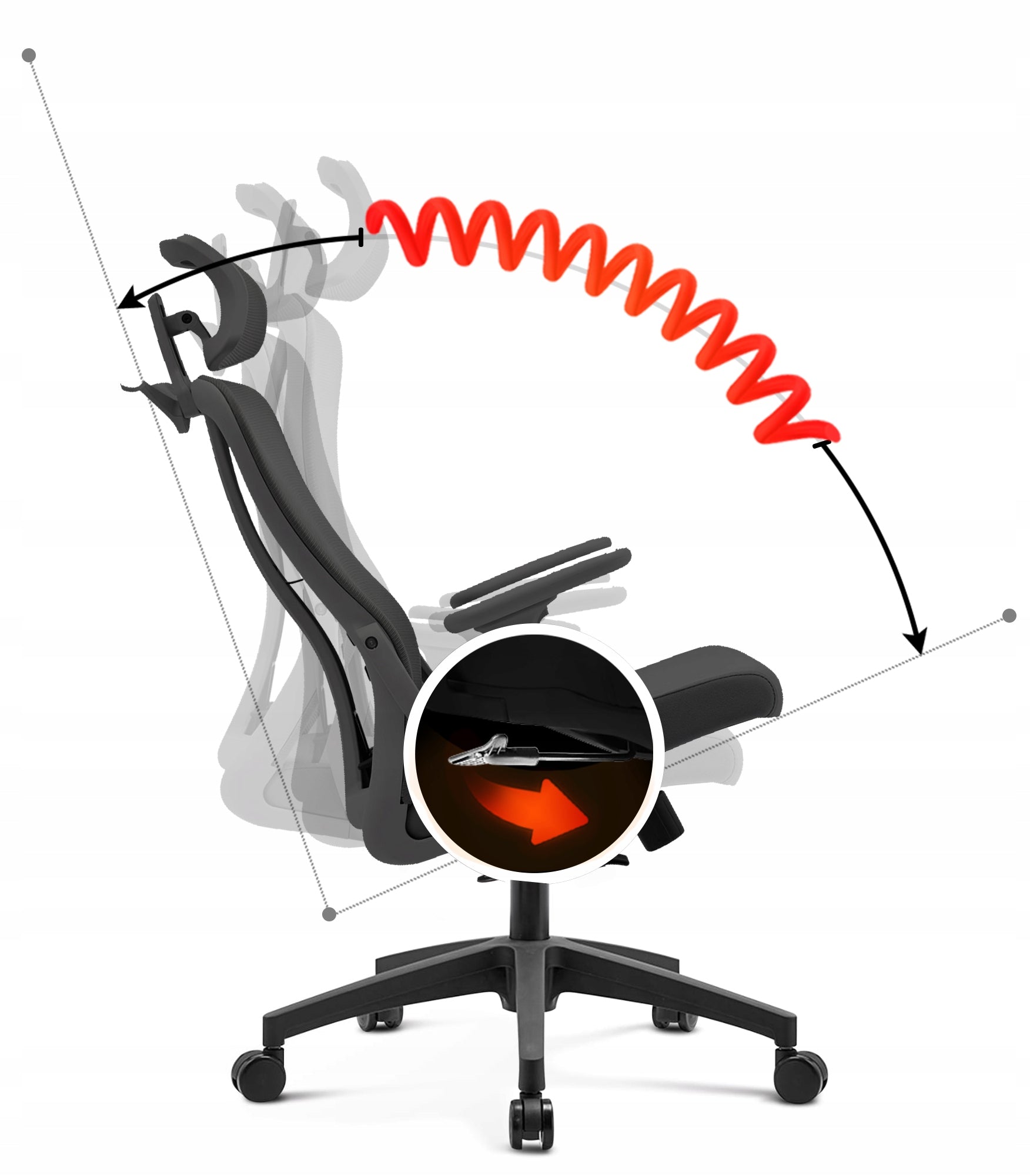 Office Chair Swivel Ergonomic Desk Chair Black JULIET Manufacturer code prezent dla faceta dziecka do biurka komputer