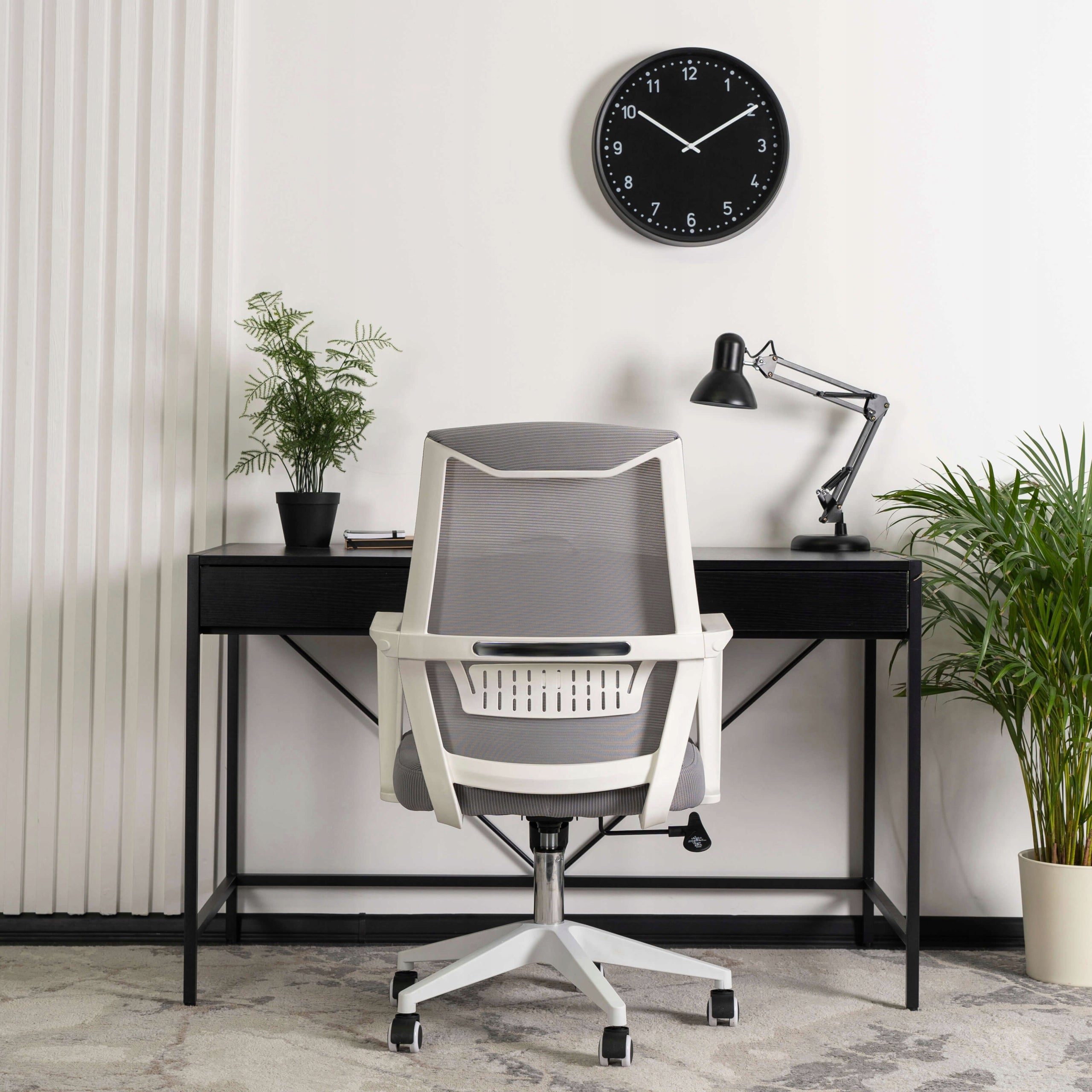 Office Chair Swivel Ergonomic Desk Chair Grey LEFKAS Brand Mebel Elite