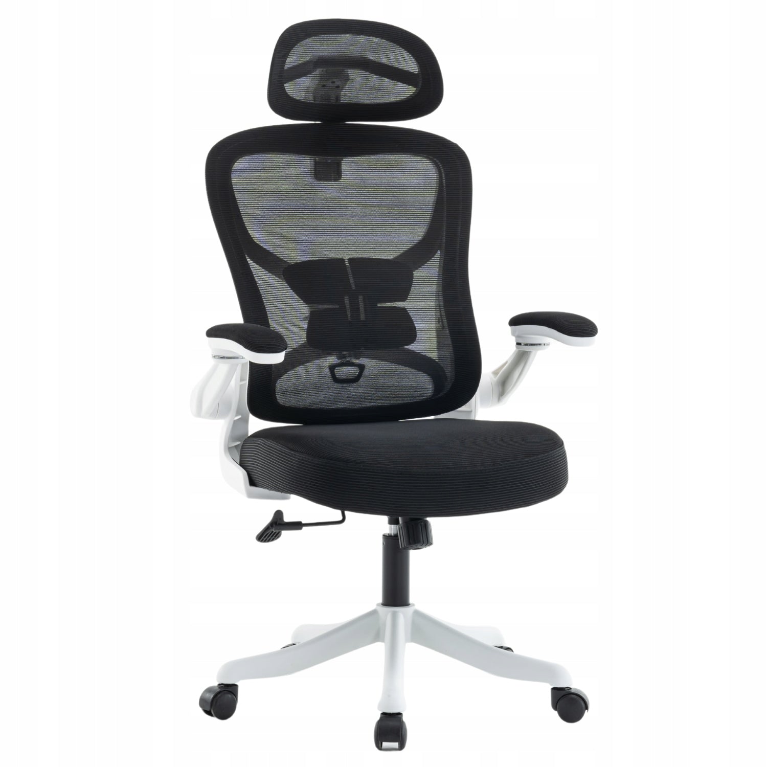 Office Chair Swivel Ergonomic Desk Chair White+Black