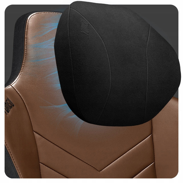 Office Chair Swivel Ergonomic Yumisu 2053 Magnetic Brown Medical device no