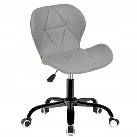 Office Chair Swivel Grey Eco Leather Adjustable Office Chair Packaging status original