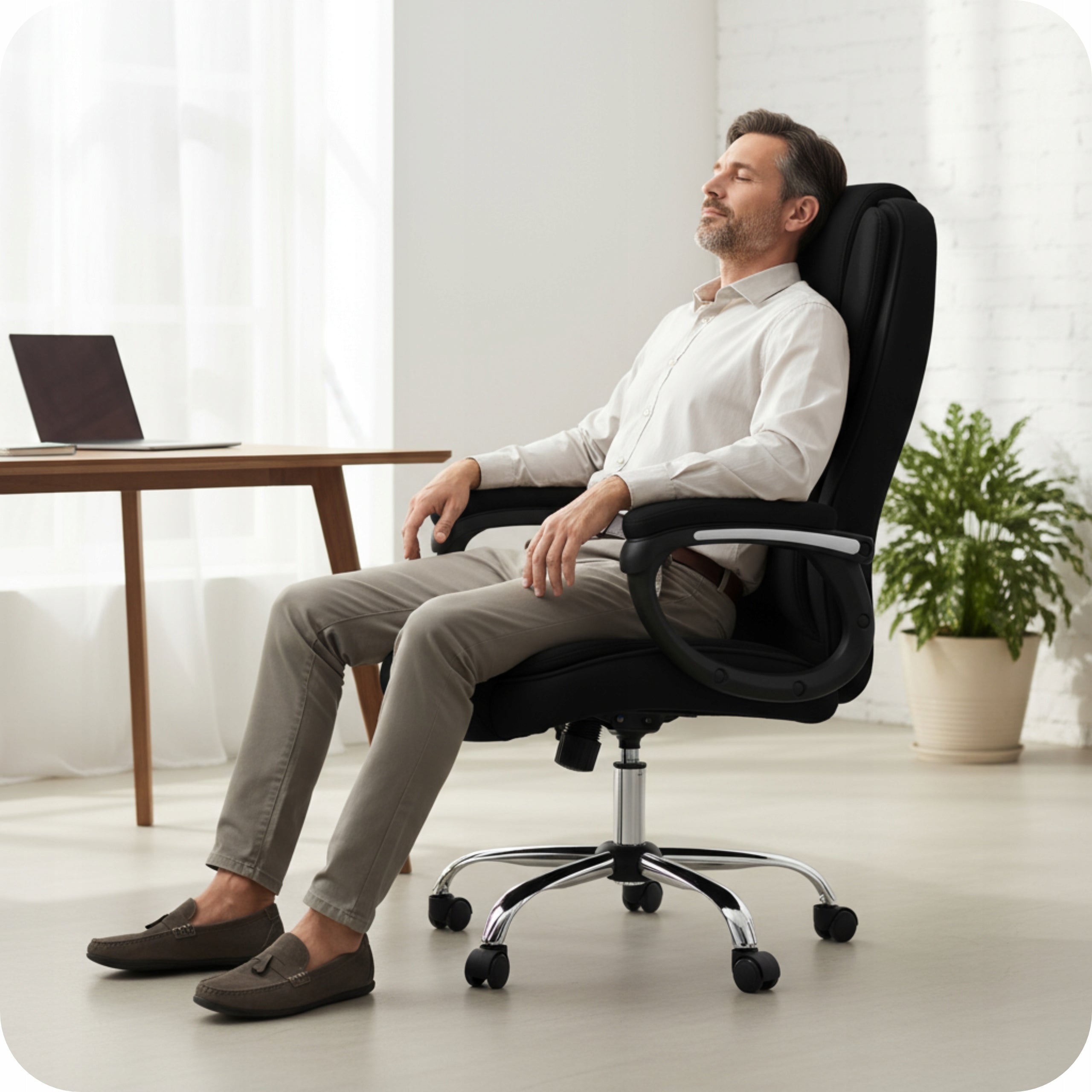 Office Chair Swivel Material Ergonomic Black Office Chair Packaging status original