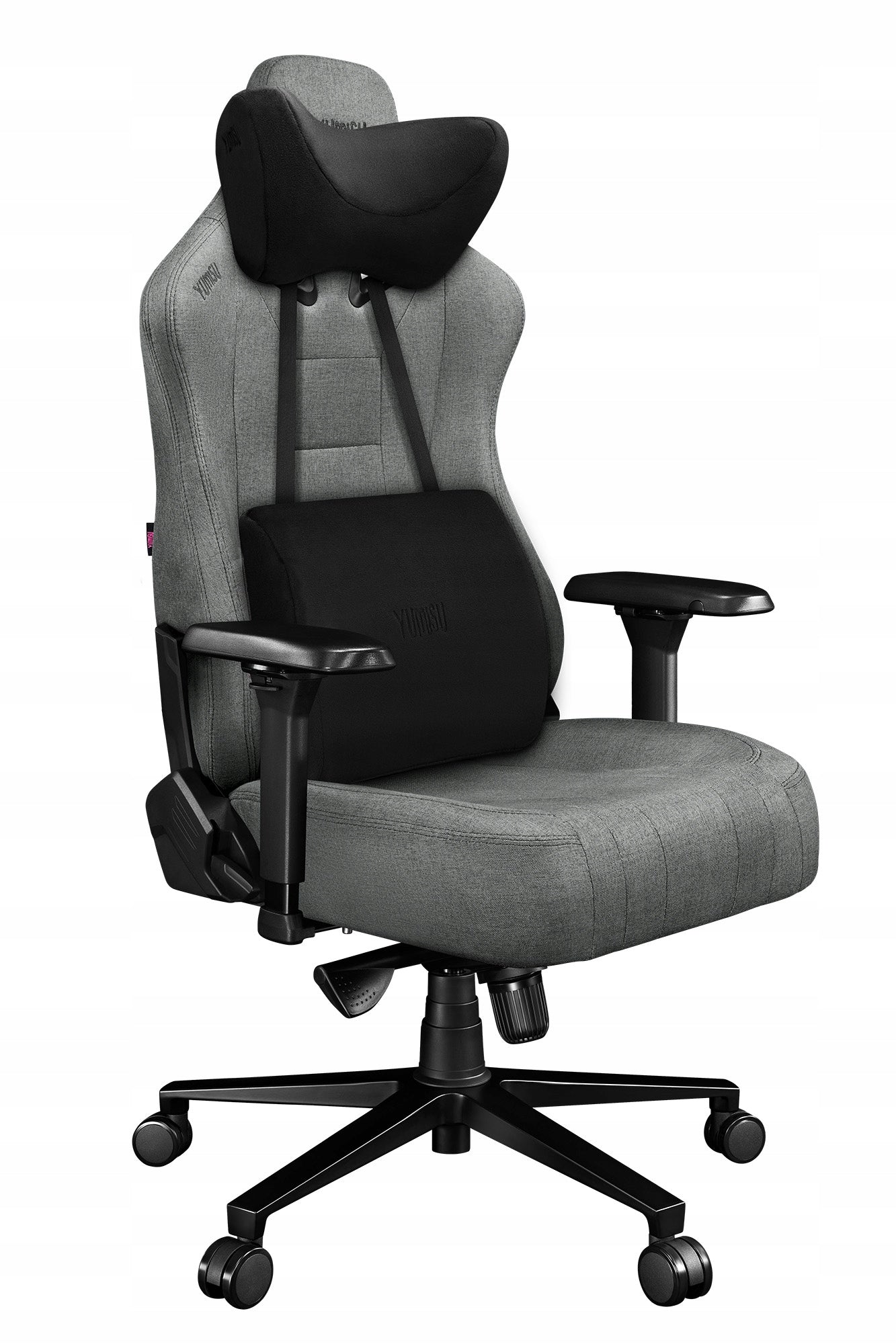 Office Chair Swivel Material Light Grey YUMISU 2049 Cloud Black 4D EAN (GTIN) 5907213555103