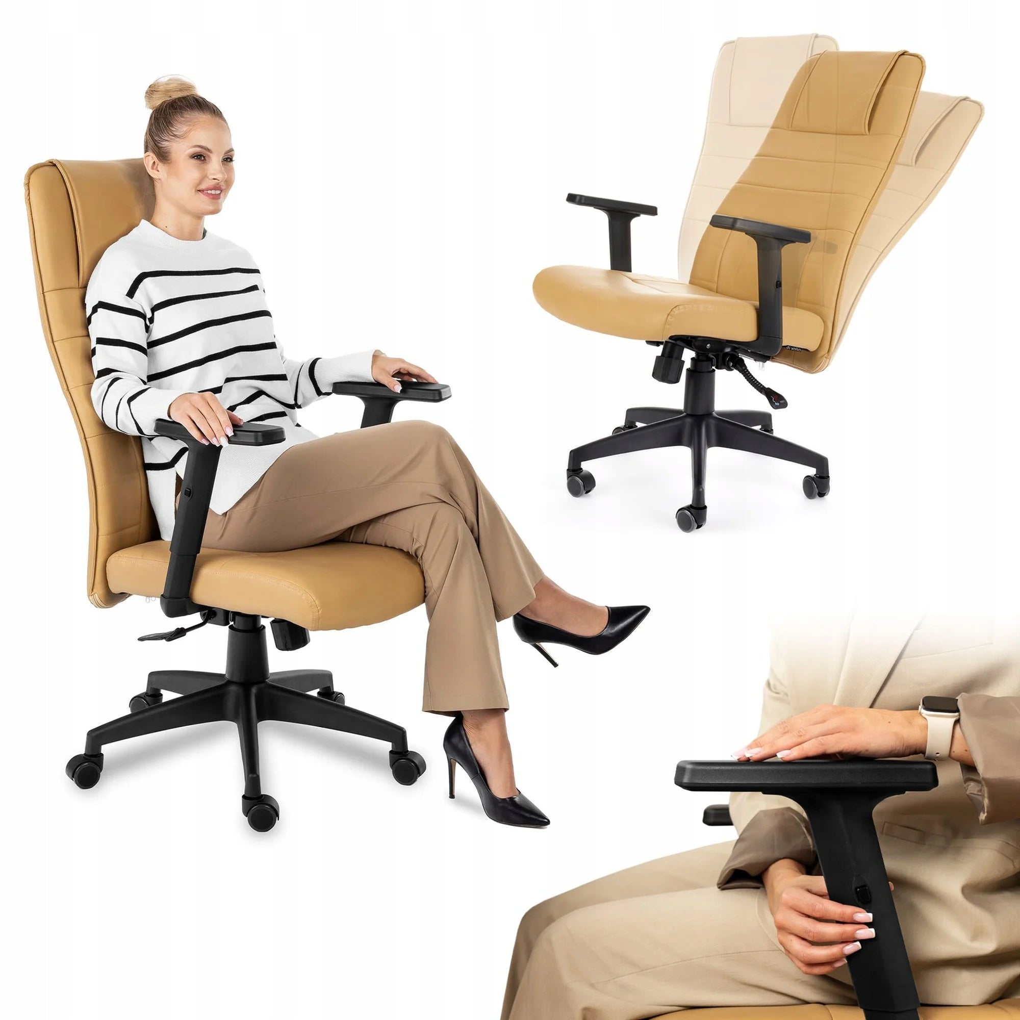 Office Chair Swivel Office Chair Adjustable Folding Ergonomic