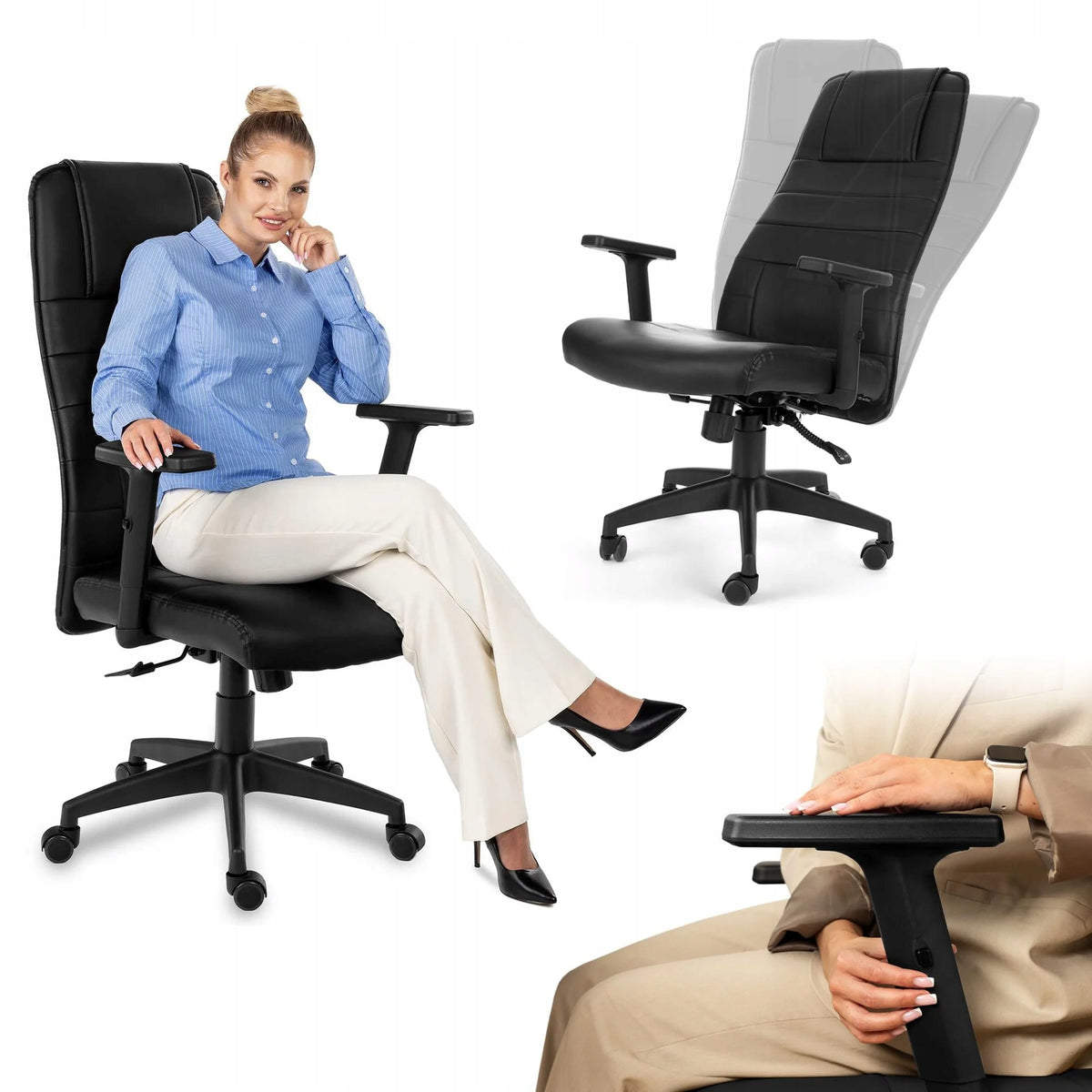 Office Chair Swivel Office Chair Height Adjustable Reclining