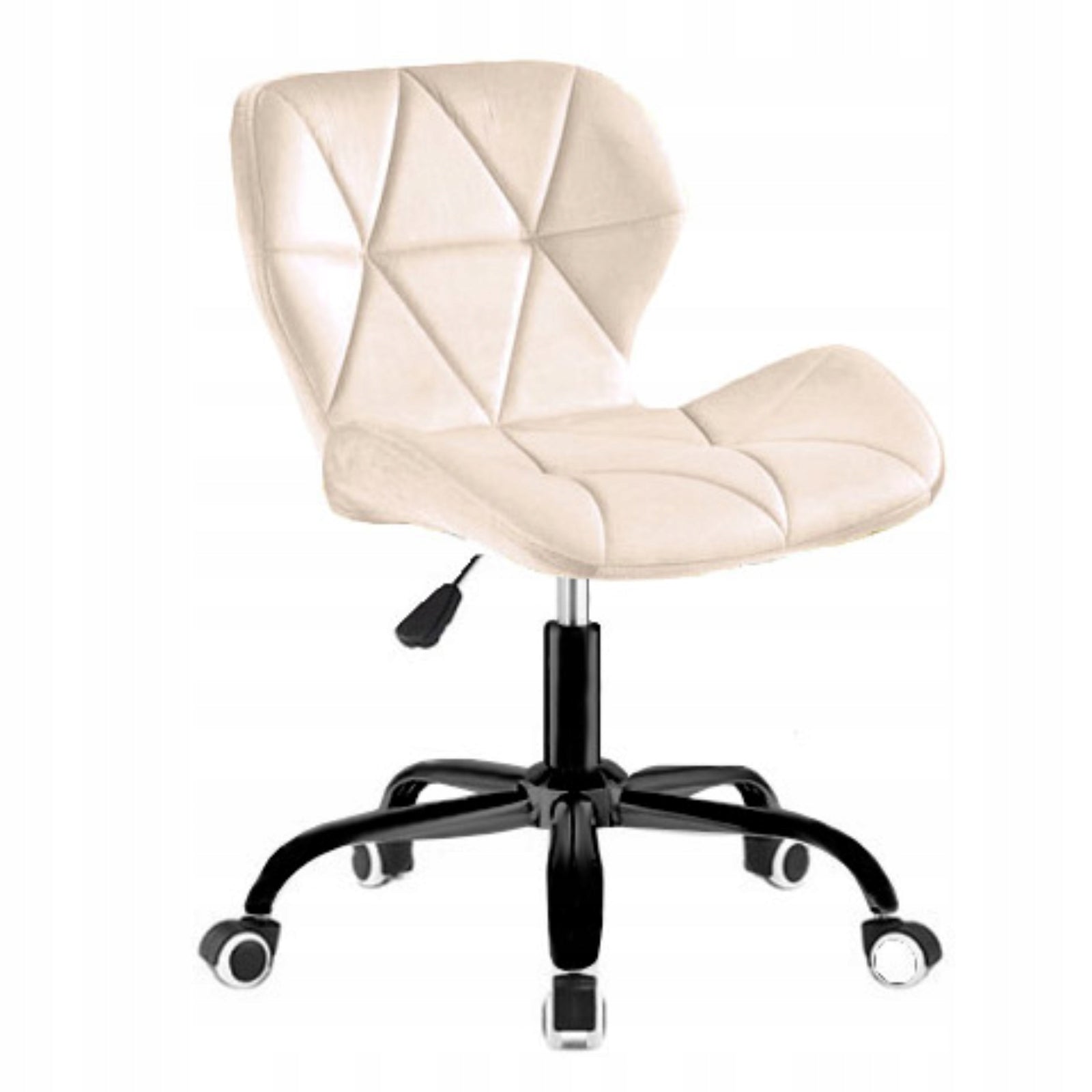 Office Chair Swivel Velour Beige Desk Chair Dressing Table Cabinet Packaging status original