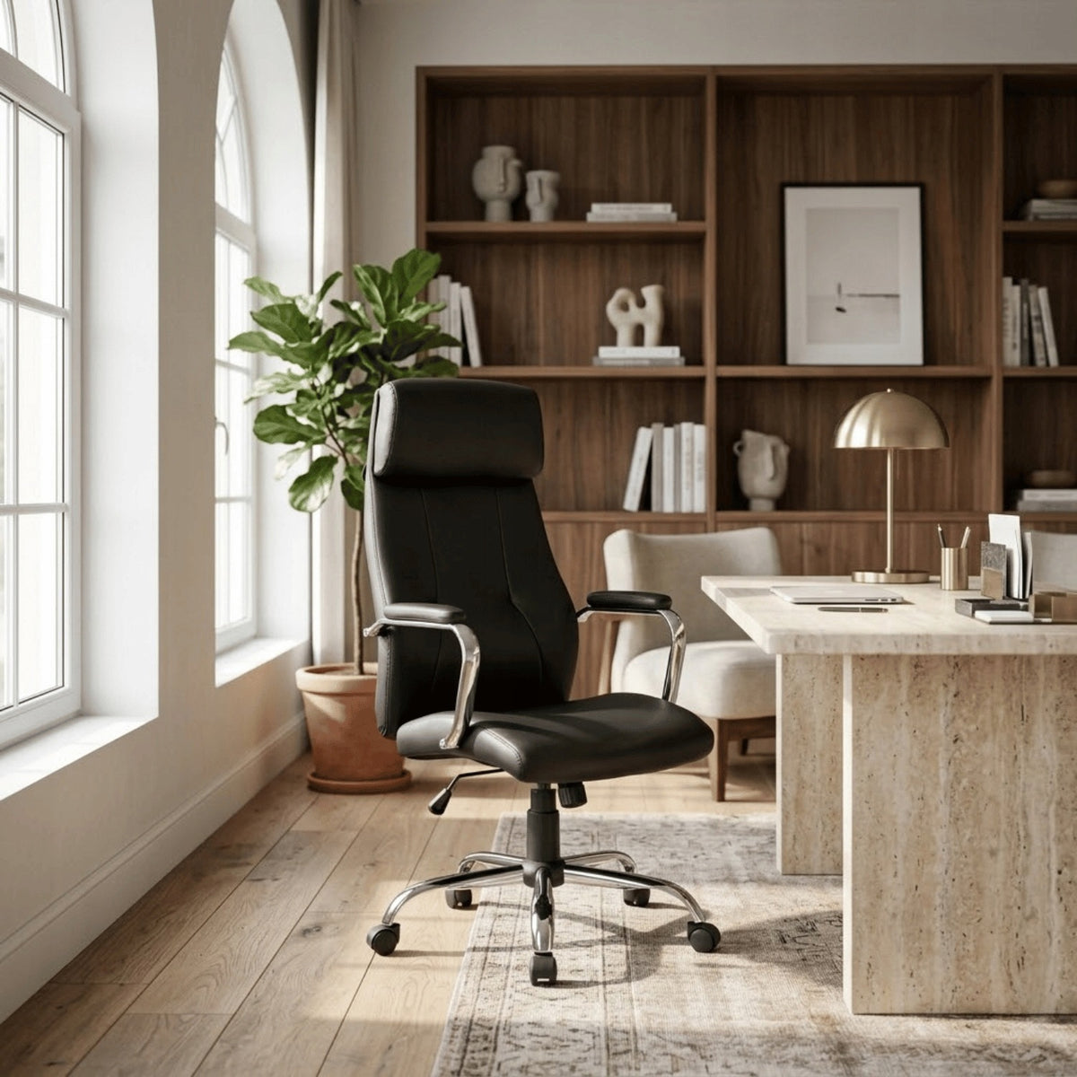 Office Chair TILT Mechanism for Cabinet Black Chrome OLSEN Brand MONOVO