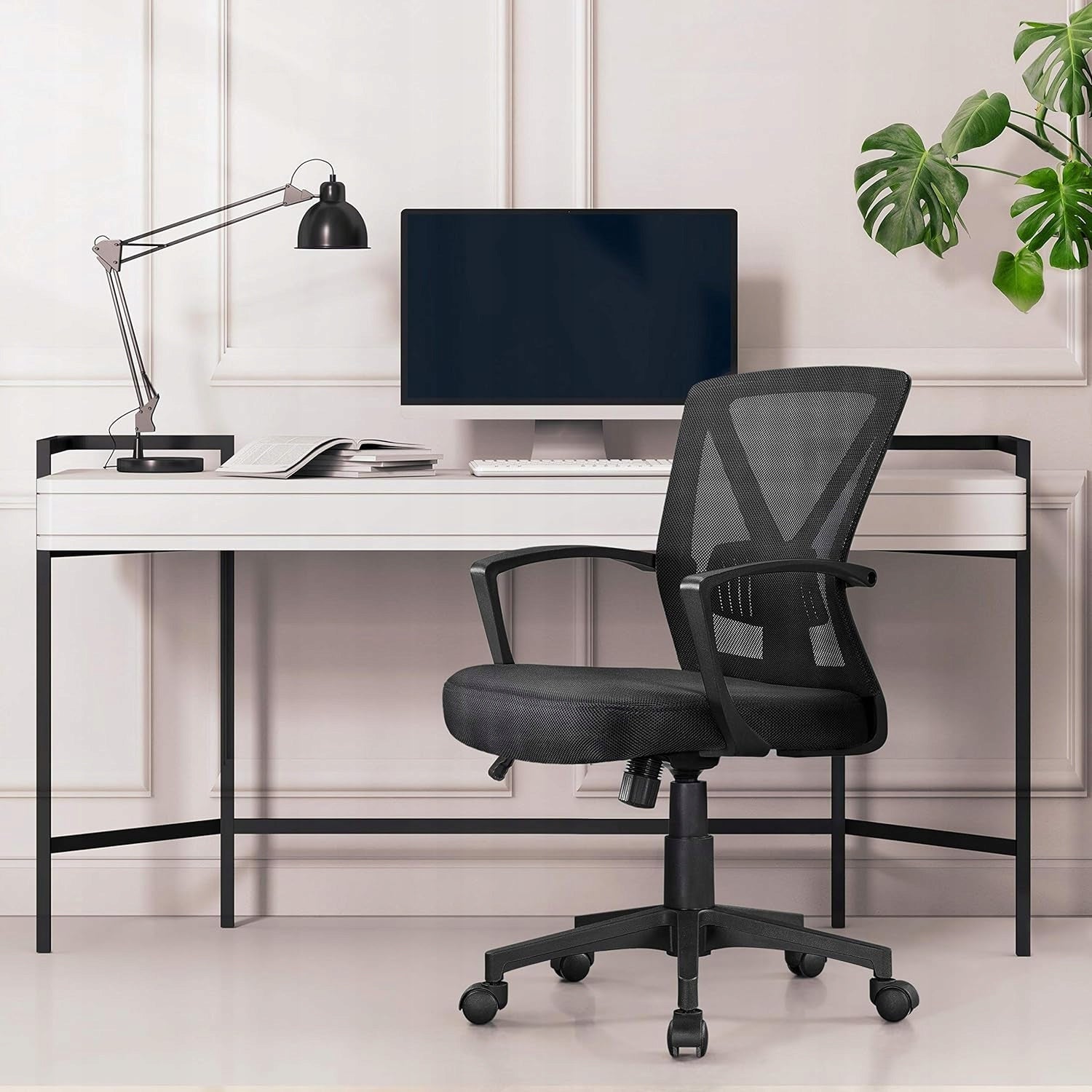 Office Chair Yaheetech Ergonomic Swivel Mesh Adjustable Manufacturer code 592039BL